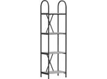 Syfax™ Libreria Grigio Sonoma 40 X 30 X 146 Cm Legno Multistrato