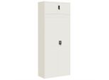Syfax™ Armadio Classificatore Bianco 90X40X220 Cm In Acciaio