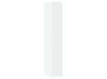 Syfax™ Credenza Bianca 30X42,5X185 Cm In Legno Ingegnerizzato