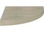 Syfax™ Scaffale Angolare A Parete Rovere 35X35X3,8 Cm In Mdf