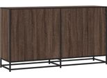 Syfax™ Credenza Rovere Marrone 134X35X76 Cm In Truciolato
