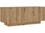 Syfax™ Comodino Rovere Artigianale 100X35X40 Cm In Legno Multistrato
