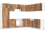 Syfax™ Set Mobili Da Cucina 14 Pz Kalmar Legno Vecchio In Truciolato