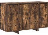 Syfax™ Credenza Rovere Fumo 120 X 41 X 75 Cm Legno Multistrato