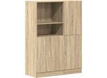 Syfax™ Set Di Mobili Da Cucina 2 Pz Rovere Sonoma In Truciolato