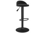 Syfax™ Sgabello Da Bar Nero In Velluto