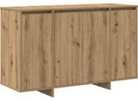 Syfax™ Credenza Rovere Artigianale 120 X 41 X 75 Cm Legno Multistrato