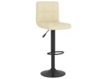 Syfax™ Sgabello Da Bar Crema In Tessuto