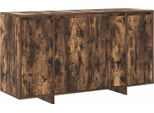 Syfax™ Credenza Rovere Fumé 135 X 41 X 75 Cm Legno Multistrato