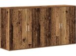 Syfax™ Credenza 2 Pcs Legno Vecchio 79 X 38 X 80 Cm Legno Multistrato