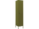 Syfax™ Armadio Verde Oliva 35X46X180 Cm In Acciaio