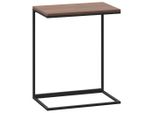 Syfax™ Tavolino Da Salotto Nero 55X35X66 Cm In Legno Multistrato
