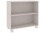 Syfax™ Credenza Hamar Bianca 85X35X80 Cm In Legno Massello Di Pino