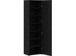 Syfax™ Credenza 2 Pcs Rovere Nero 50 X 42,5 X 185 Cm
