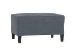 Syfax™ Poggiapiedi Grigio Scuro 70X55X41 Cm In Velluto