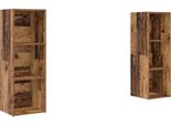 Syfax™ Set Mobile Tv 2 Pcs Legno Vecchio 107 X 35 X 37 Cm