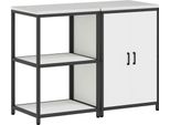 Syfax™ Set Di Stoccaggio Per Cucina Con Lo Scaffale 2 Pcs Bianco