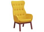 Syfax™ Poltrona Relax Giallo Senape In Tessuto