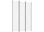 Syfax™ Divisorio A 3 Pannelli Bianco 150X220 Cm In Tessuto