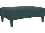 Syfax™ Poggiapiedi Verde Scuro 77X55X31 Cm In Velluto