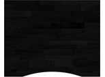 Syfax™ Piano Scrivania Marrone Scuro 100X80X2,5 Cm In Rovere Massello