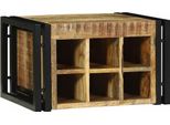 Syfax™ Portabottiglie 2 Pcs 46 X 35 X 27,5 Cm Legno Di Mango Massello