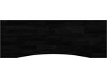 Syfax™ Piano Scrivania Marrone Scuro 140X50X2,5 Cm In Rovere Massello