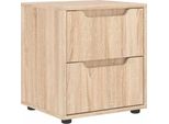 Syfax™ Comodino Visnes Rovere Sonoma 45X40X50 Cm In Legno Multistrato