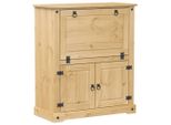 Syfax™ Cantinetta Per Vini 97X45X114 Cm Legno Massello Di Pino