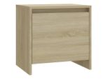 Syfax™ Comodino Rovere Sonoma 45X34X44,5 Cm In Truciolato