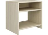 Syfax™ Comodino Rovere Sonoma 40X30X40 Cm In Legno Multistrato