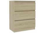 Syfax™ Credenza Rovere Sonoma 60X35X76 Cm In Legno Multistrato