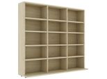 Syfax™ Armadietto Cd Rovere Sonoma 100X23X89,5 Cm In Legno Multistrato