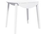 Syfax™ Tavolo Da Pranzo Bianco In Legno Massello Di Hevea