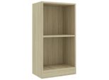 Syfax™ Libreria Rovere Sonoma 40X24X75 Cm In Legno Multistrato