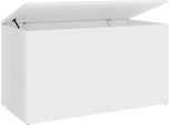 Syfax™ Cassapanca Bianca 84X42X46 Cm In Legno Ingegnerizzato