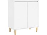 Syfax™ Credenza Bianca 103,5X35X70 Cm In Legno Multistrato