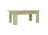 Syfax™ Tavolino Da Salotto Rovere Sonoma 100X60X42Cm Legno Multistrato
