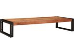 Vidaxl Mobile Da Bagno Con Ripiano Marrone 120 X 50 X 23 Cm In Legno Massiccio Di Acacia