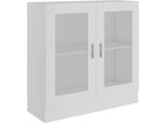 Syfax™ Armadietto Con Vetrina Bianco 82,5X30,5X80 Cm Legno Multistrato