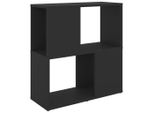 Syfax™ Libreria Nera 60X24X63 Cm In Truciolato