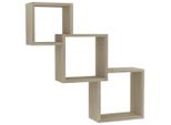 Syfax™ Mensole A Muro Cubiche In Rovere Sonoma 68X15X68Cm Truciolato