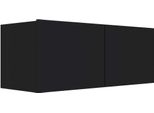 Syfax™ Mobile Porta Tv Nero 80X30X30 Cm In Legno Multistrato