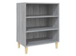 Syfax™ Credenza Grigio Sonoma 57X35X70 Cm In Truciolato