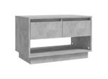 Syfax™ Mobile Tv Grigio Cemento 70X41X44 Cm In Truciolato