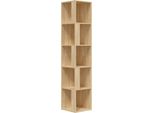 Syfax™ Armadio Angolare Rovere Sonoma 33X33X164,5 Cm In Truciolato