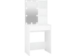 Syfax™ Toeletta Con Led Bianca 60X40X140 Cm
