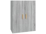 Syfax™ Armadietto Pensile A Parete Grigio Sonoma 69,5X34X90 Cm