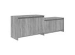 Syfax™ Mobile Tv Grigio Sonoma 146,5X35X50 Cm In Truciolato