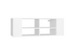 Syfax™ Armadietto Tv Da Parete Bianco 102X35X35Cm In Legno Multistrato